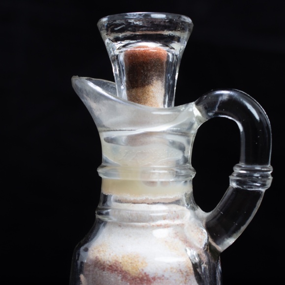 Vintage Sand Art Bottle | Sue Berry Folk Art | Southwestern Home Decor - Picture 5 of 7